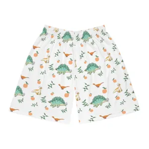 Peach Dinos - Sports Shorts