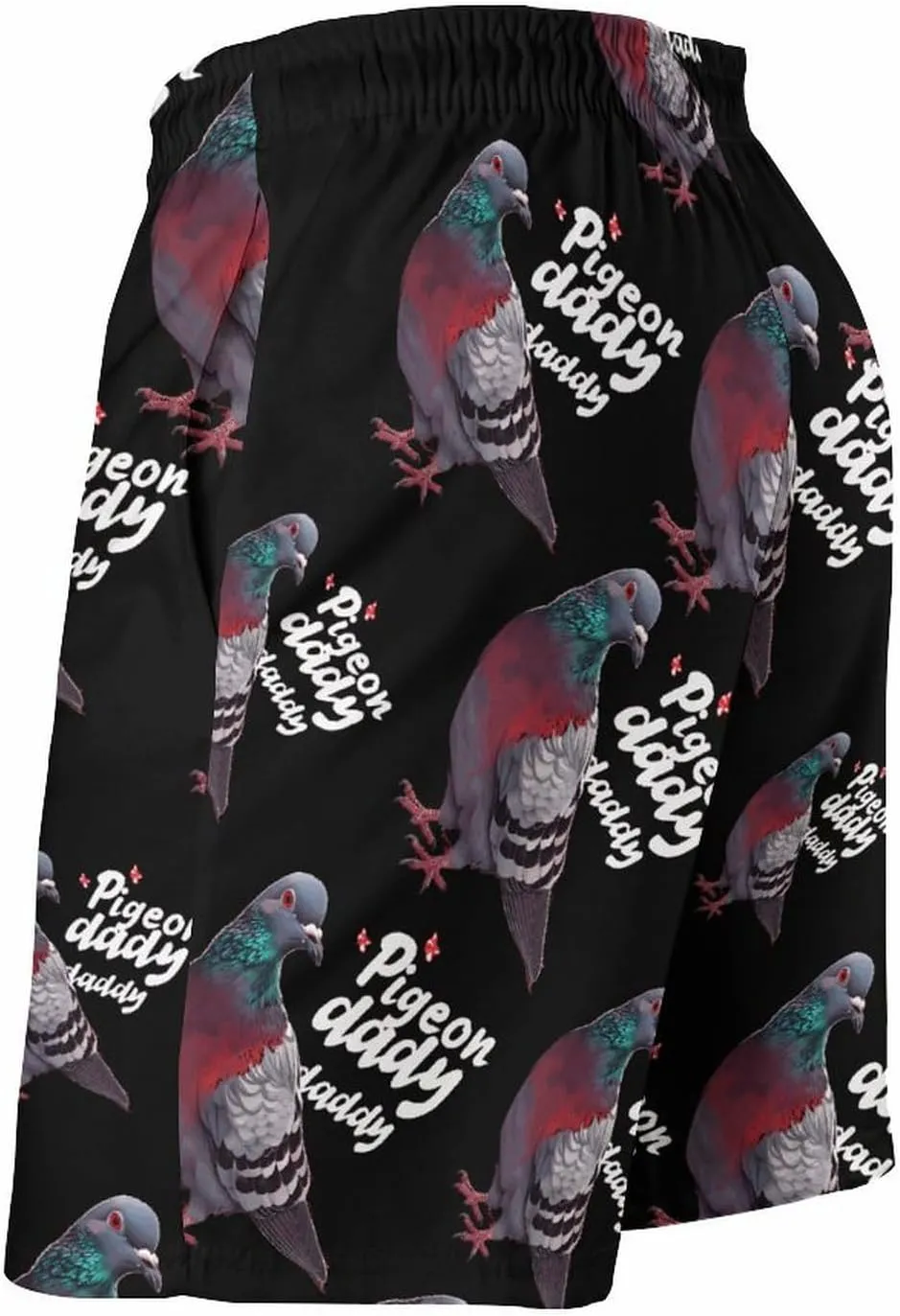 Pigeon Daddy Men's Swim Trunks Quick Dry Board Shorts Breathable Summer Beach Shorts Bathing Suits