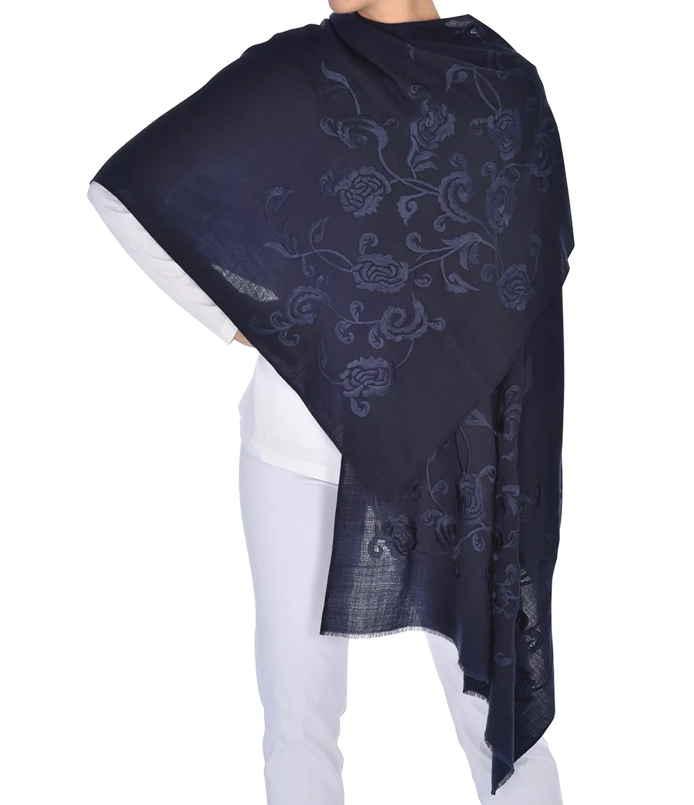 ROSE EMBROIDERED
