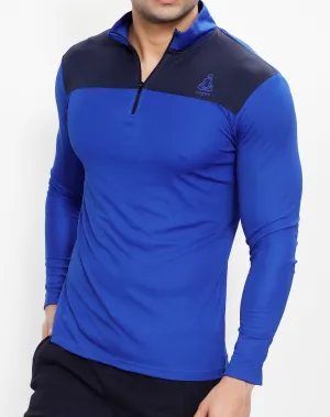 Royal Blue Half Zipper