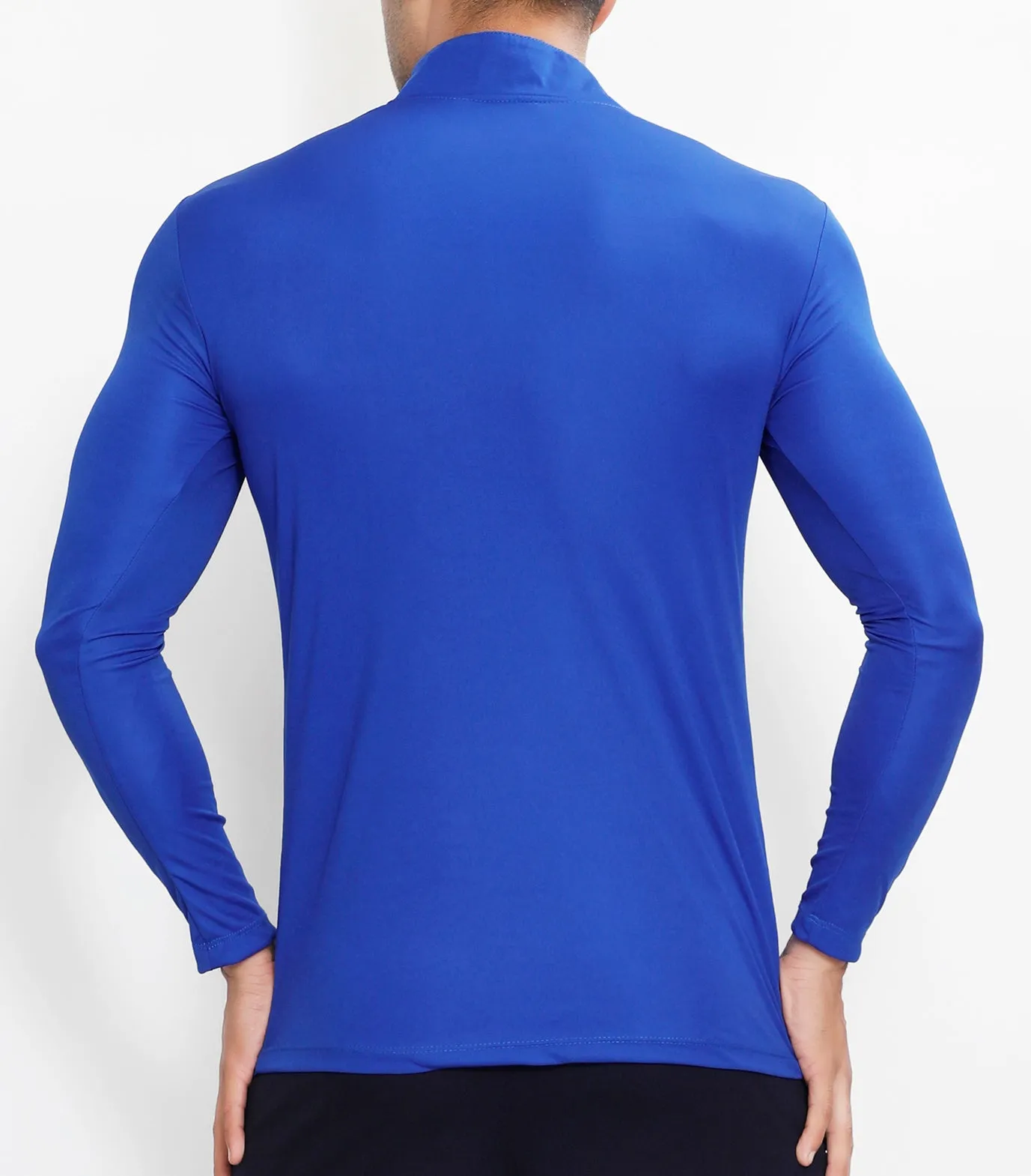 Royal Blue Half Zipper