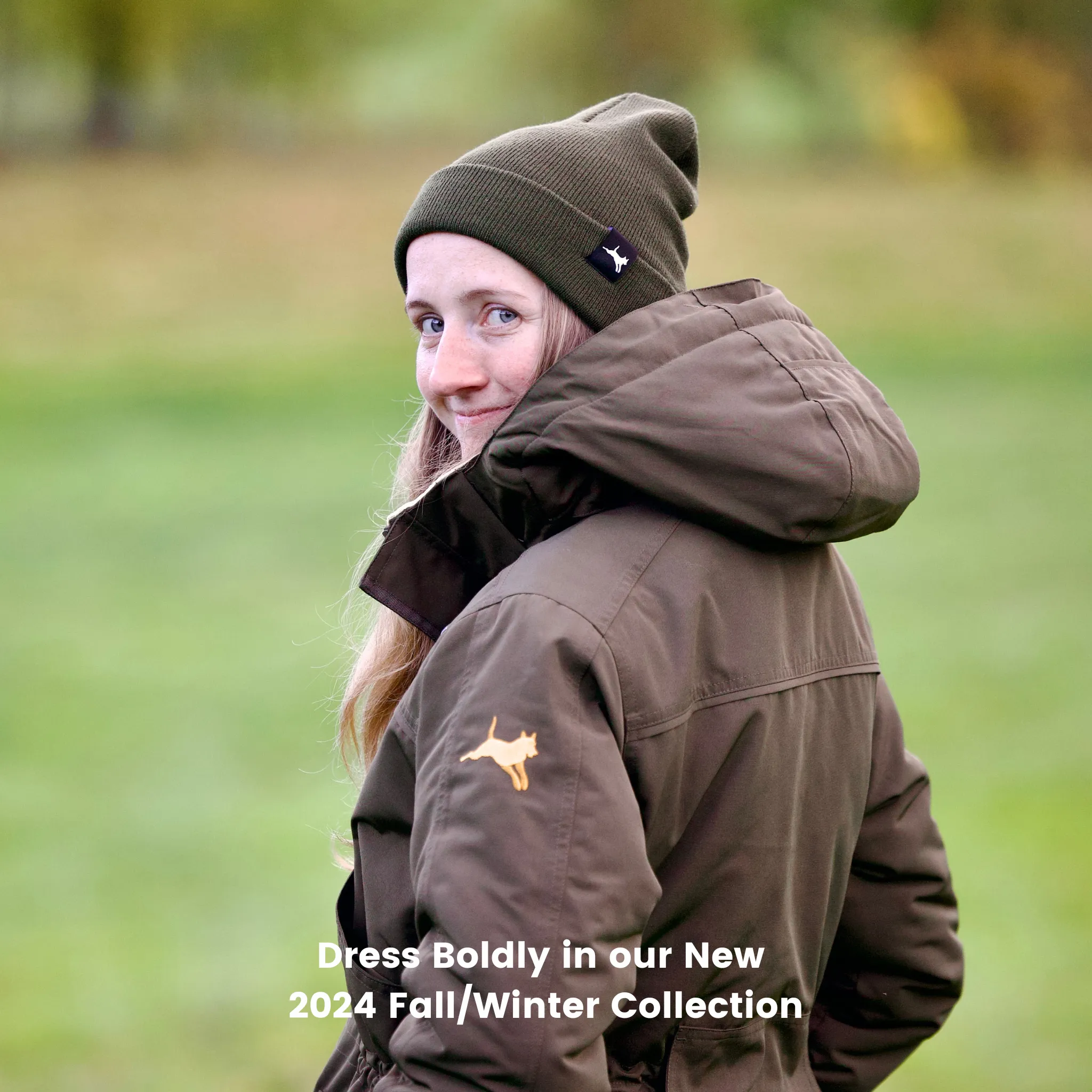 Ruffdog Winter Hat OLIVE SAVE 30%