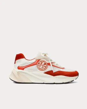 Sawyer New Ivory / Brick Orange / Beige Low Top Sneakers