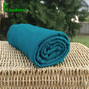 Shaded Spruce /Teal Jersey Fabric by the Yard