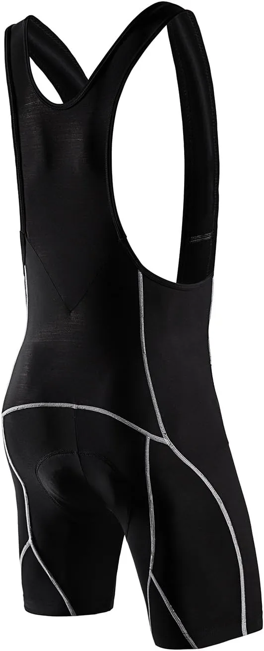 sponeed Cycling Bib Shorts Men Biker Bibs for Men Padded Breathable Racing Shorts UPF 50 