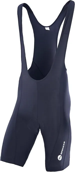 sponeed Cycling Bib Shorts Men Biker Bibs for Men Padded Breathable Racing Shorts UPF 50 
