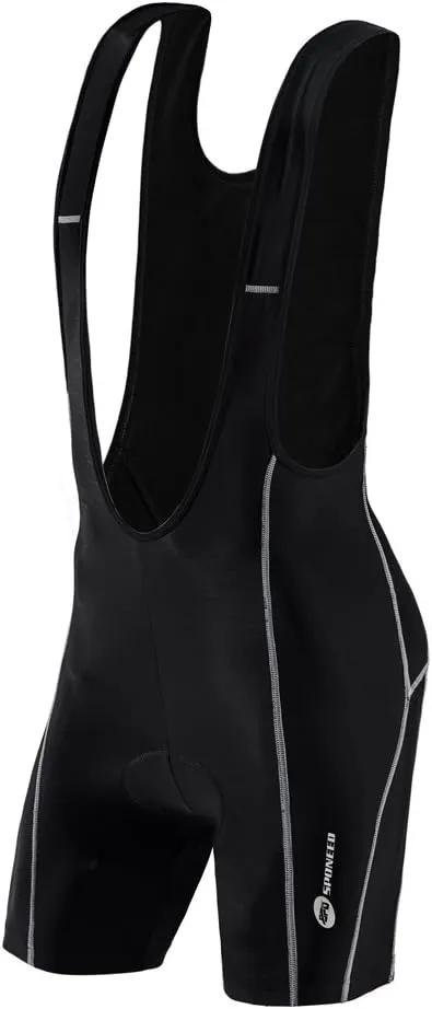 sponeed Cycling Bib Shorts Men Biker Bibs for Men Padded Breathable Racing Shorts UPF 50 