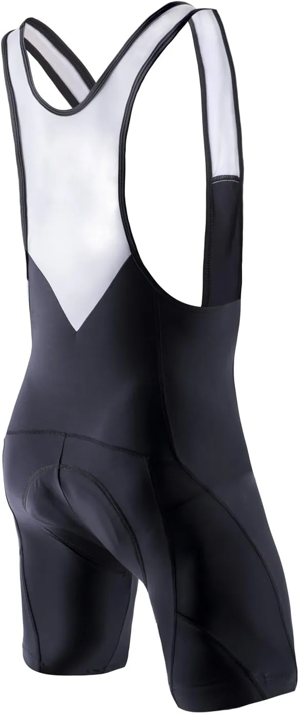 sponeed Cycling Bib Shorts Men Biker Bibs for Men Padded Breathable Racing Shorts UPF 50 