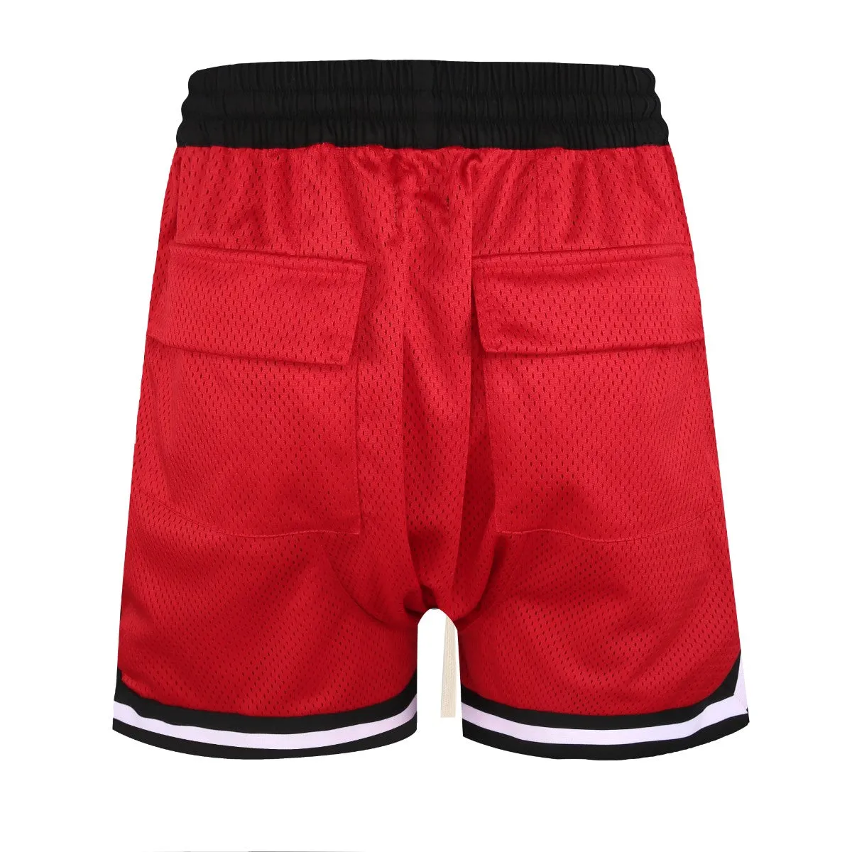 Sports Mesh Shorts - Red