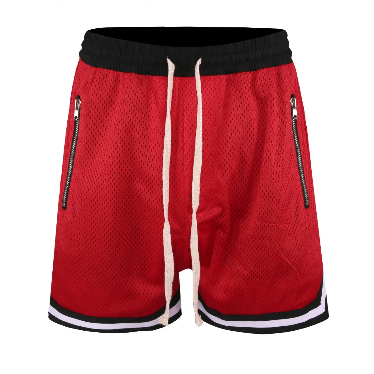 Sports Mesh Shorts - Red