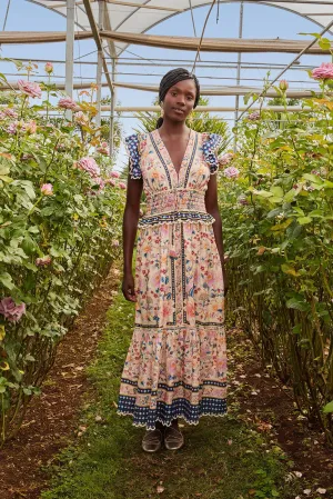 Superbloom Tapestry Maxi Dress