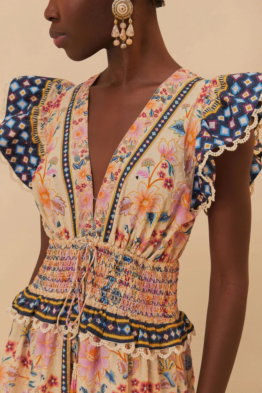 Superbloom Tapestry Maxi Dress