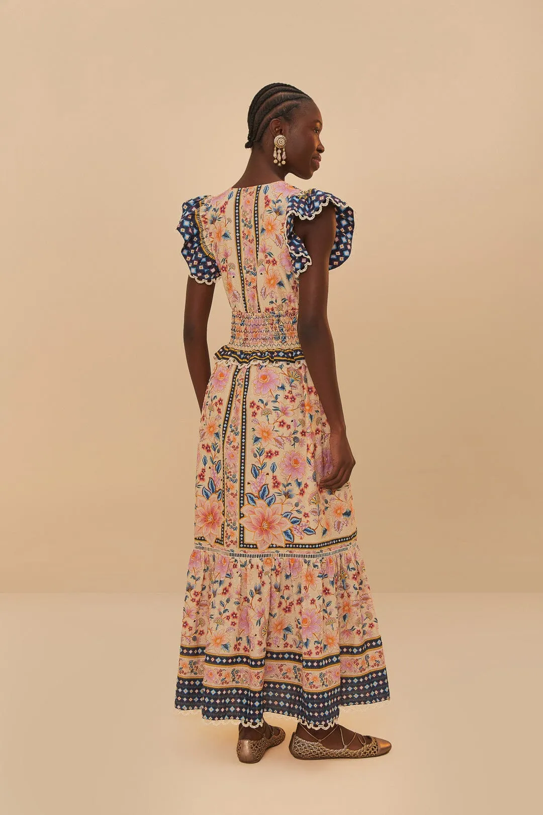 Superbloom Tapestry Maxi Dress