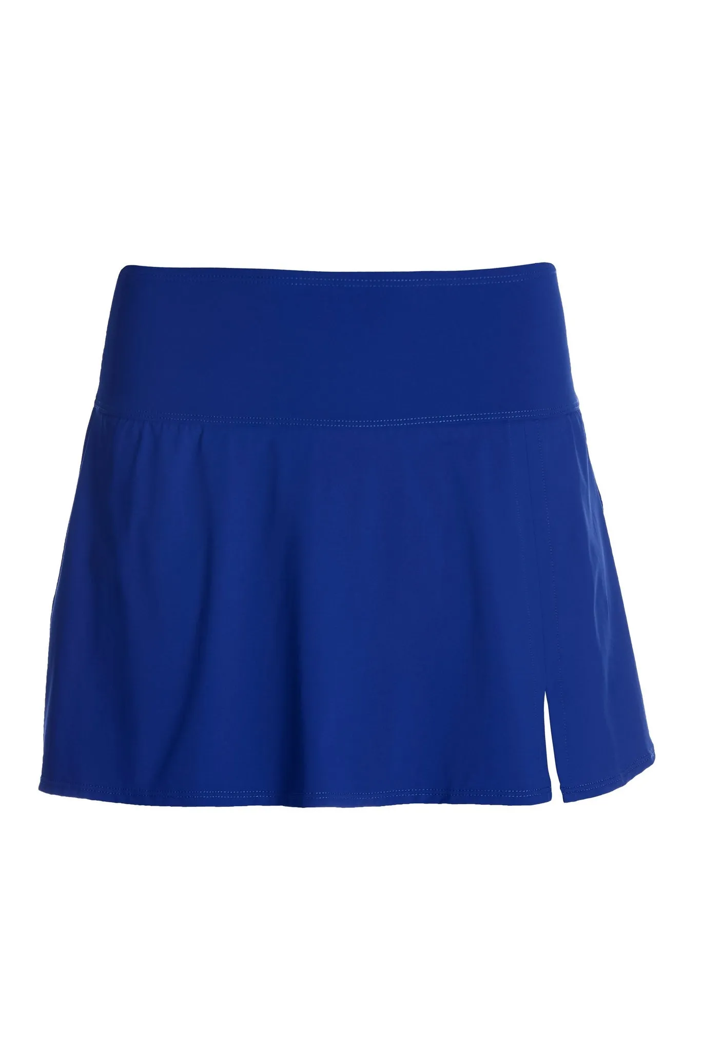 Swim Sense High-Waisted Skirted Bottom Deep Ocean