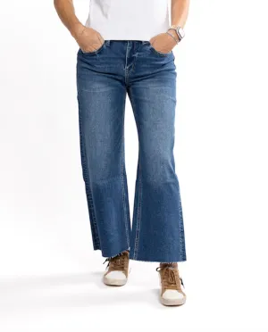 Total Upgrade Wide Leg Crop Jeans