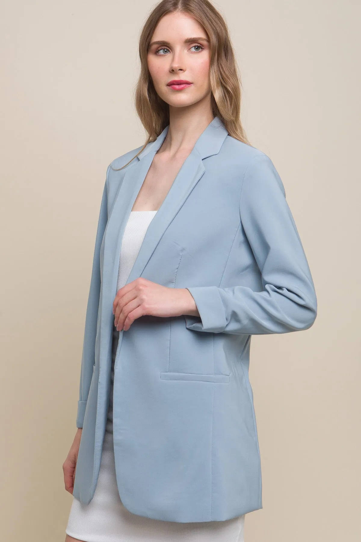 Vertigo Dusty Blue Blazer