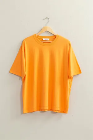 Violet Oversized T-Shirt In Orange