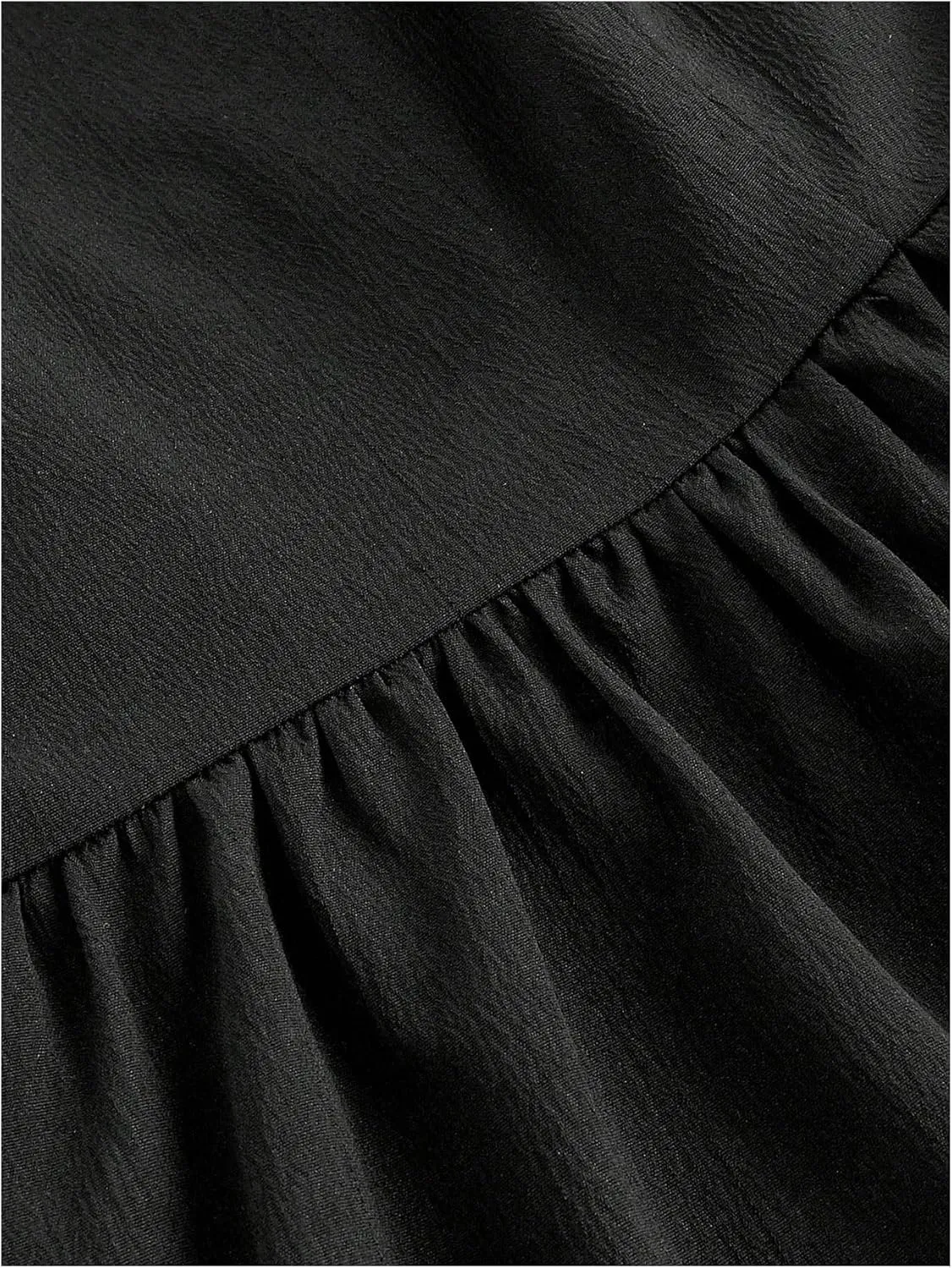 WDIRARA Women's Plus Size Big Bow Back Cami Tops Pleated Hem Elegant Camisole Top