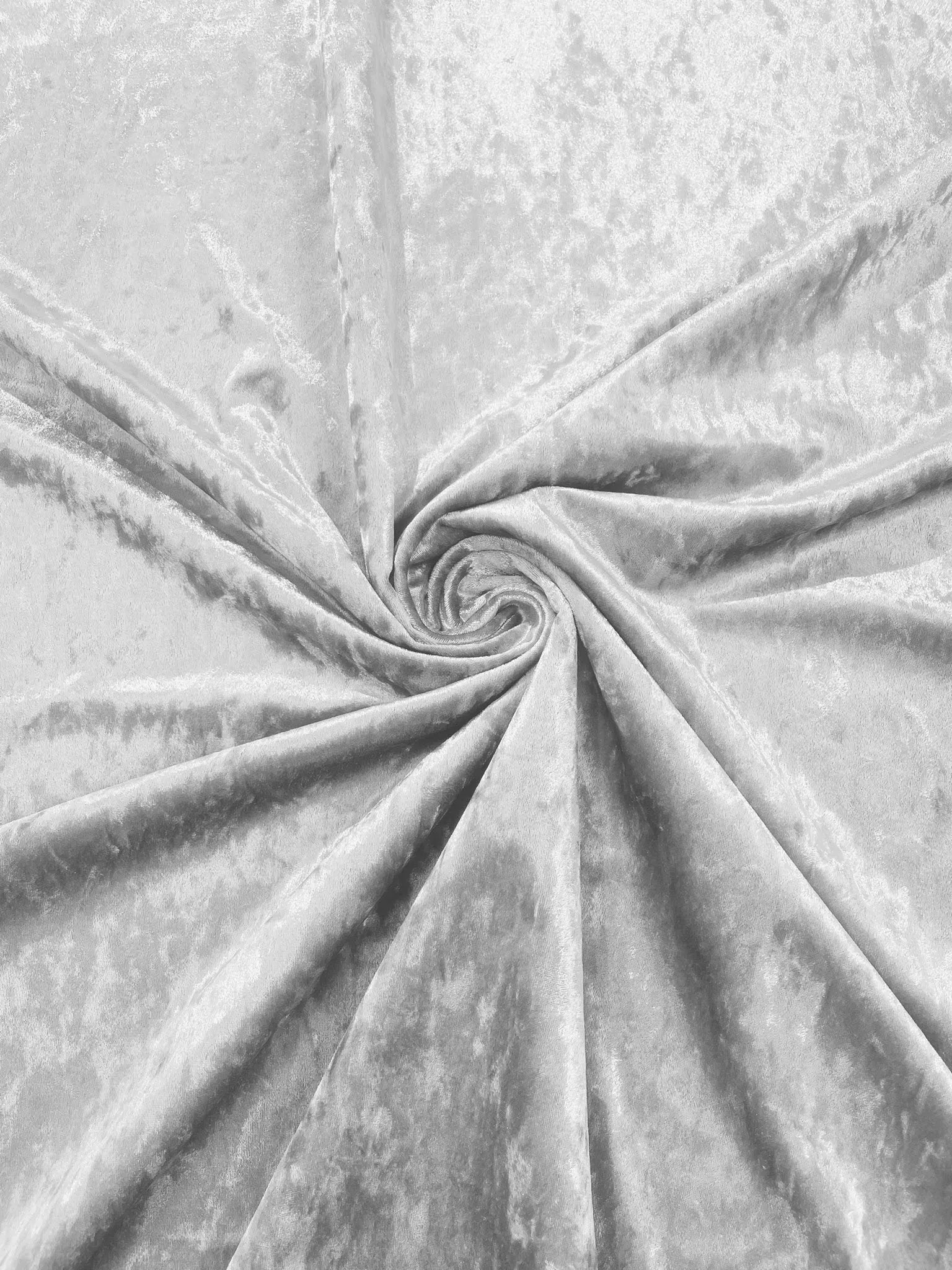 White Crushed Velvet Fabric/58 Inches Wide/Cosplays.