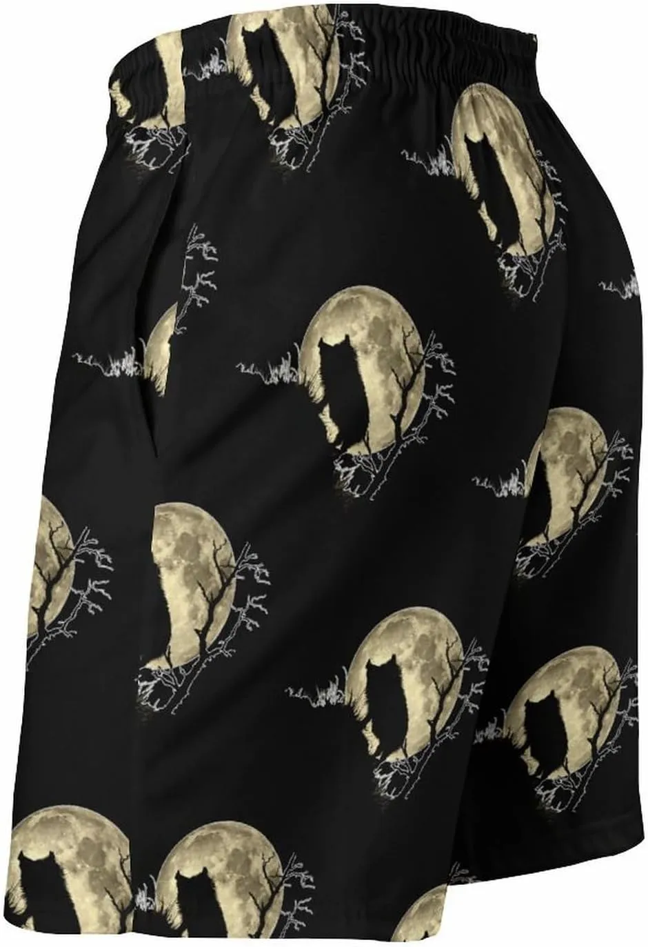 Wild Boar Hunting Hunter Men's Swim Trunks Quick Dry Board Shorts Breathable Summer Beach Shorts Bathing Suits
