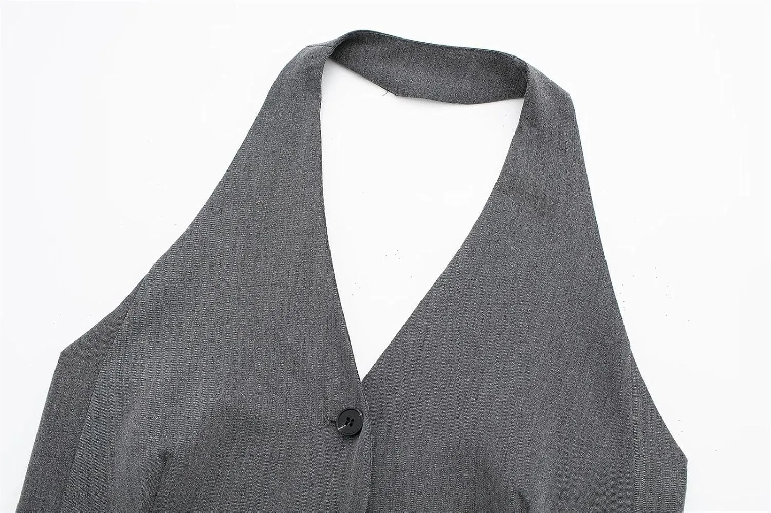 Women's Chic Backless Camisole Vest Sleeveless Casual Waistcoat Tops
