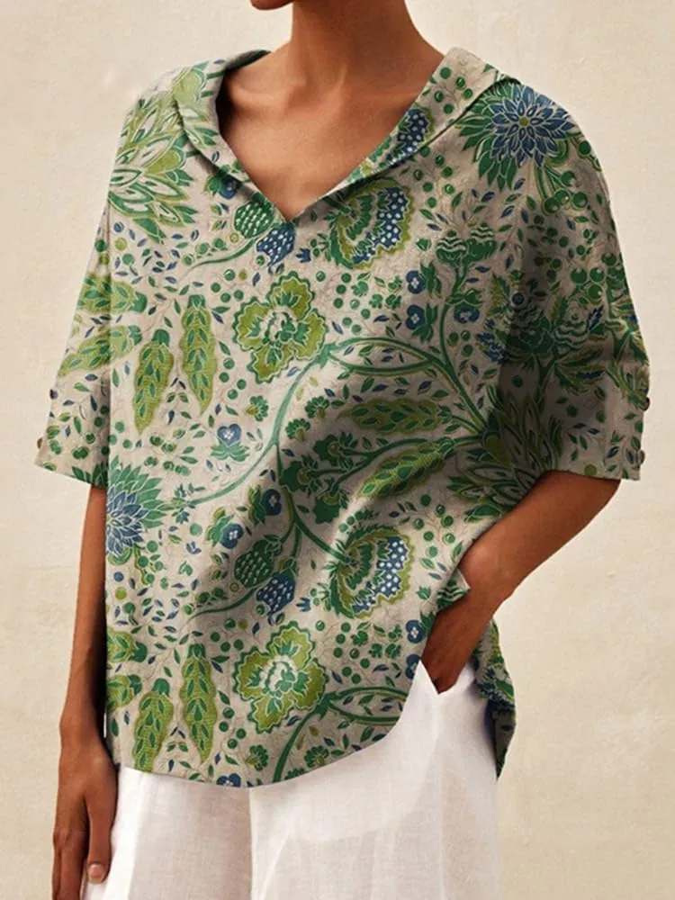 Women's Cotton Linen Shirts Summer V Neck Short Sleeve Shirt with Hood Casual Loose Fit Beach Workout Tops 2025