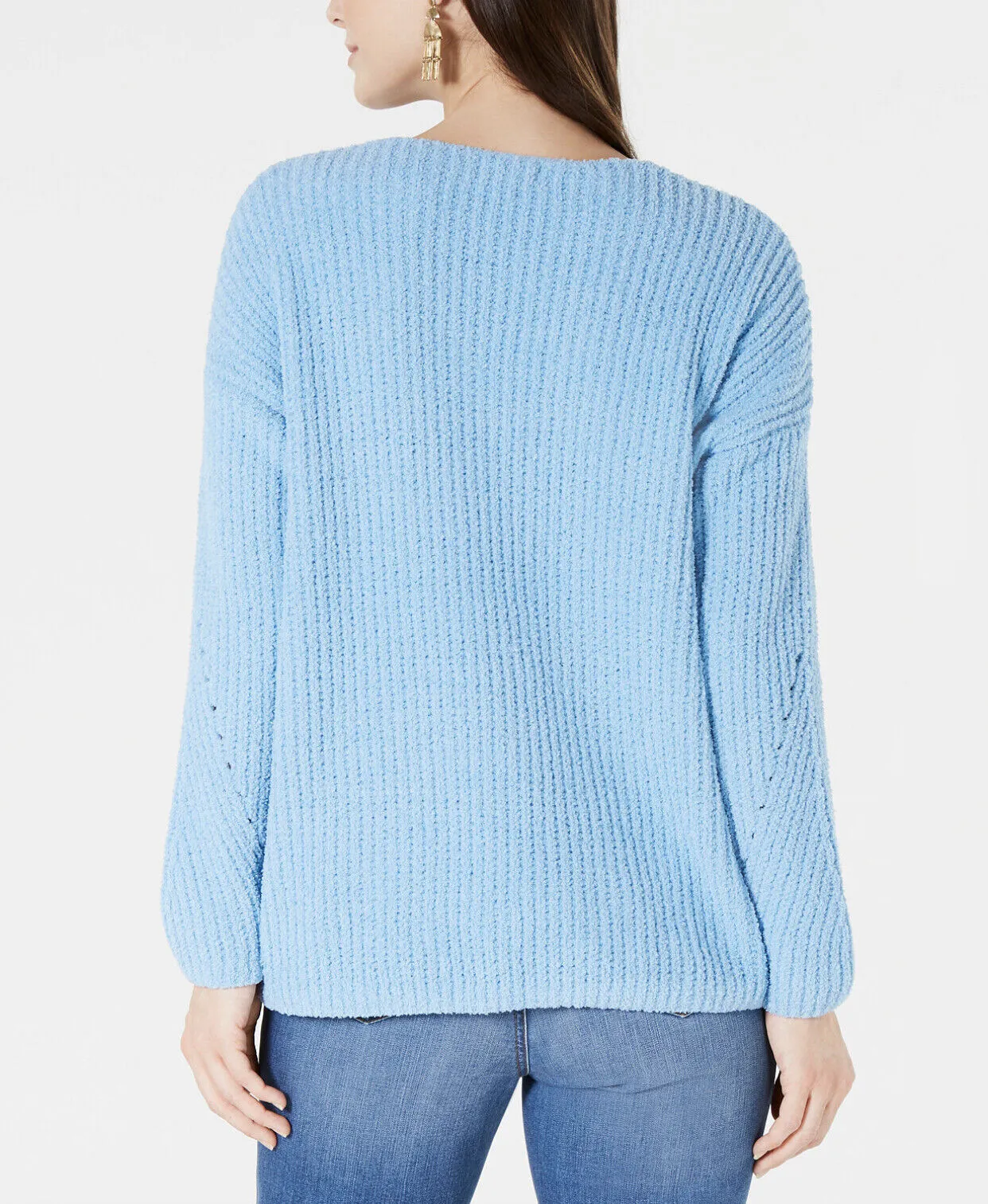 Women's Cozy Chenille V-Neck Sweater