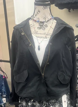 Zip Up Hooded Jacket